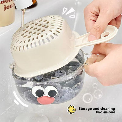 Double-Layer Fruit Vegetable Washing Drainage Basket