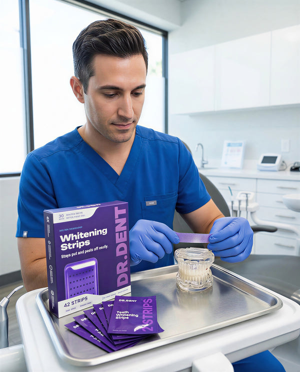 Drdent Purple Teeth Whitening Strips