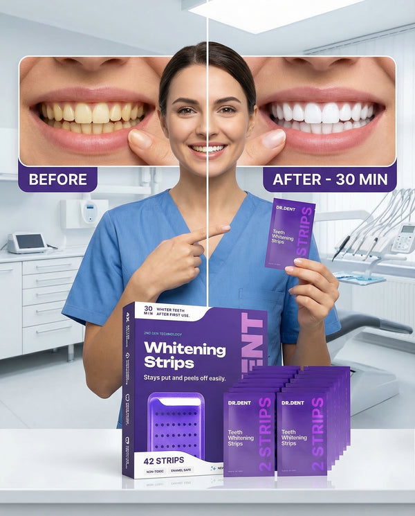 Drdent Purple Teeth Whitening Strips