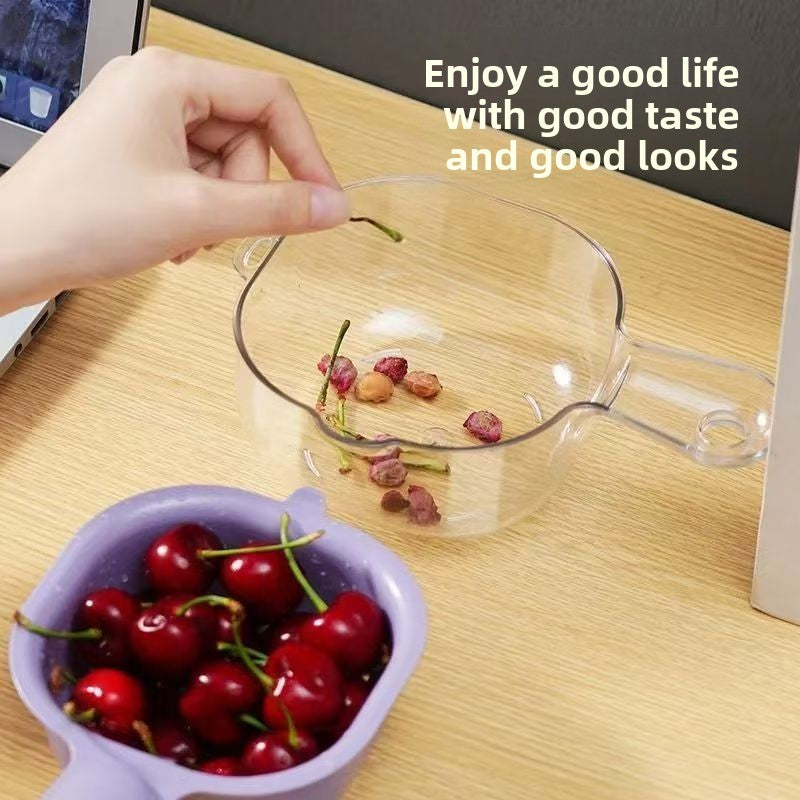 Double-Layer Fruit Vegetable Washing Drainage Basket