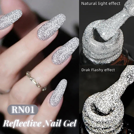 Glittery Glow Nail Polish