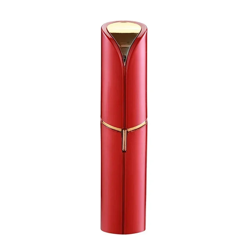 New Electric Facial Hair Removal Epilator Eyebrow Lipstick Shape Painless Facial Sensitive Areas Bikini Depilator Shaver Trimmer