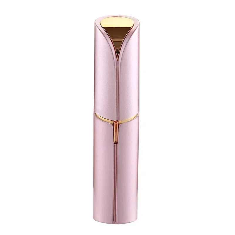 New Electric Facial Hair Removal Epilator Eyebrow Lipstick Shape Painless Facial Sensitive Areas Bikini Depilator Shaver Trimmer